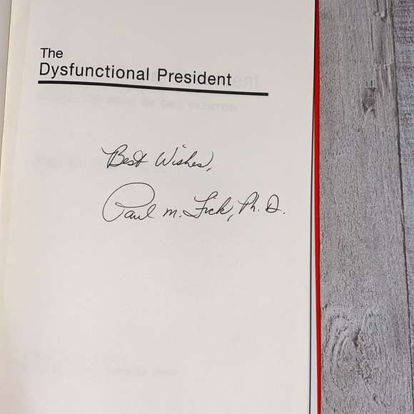 Dysfunctional President hardback book - Picture 3 of 12